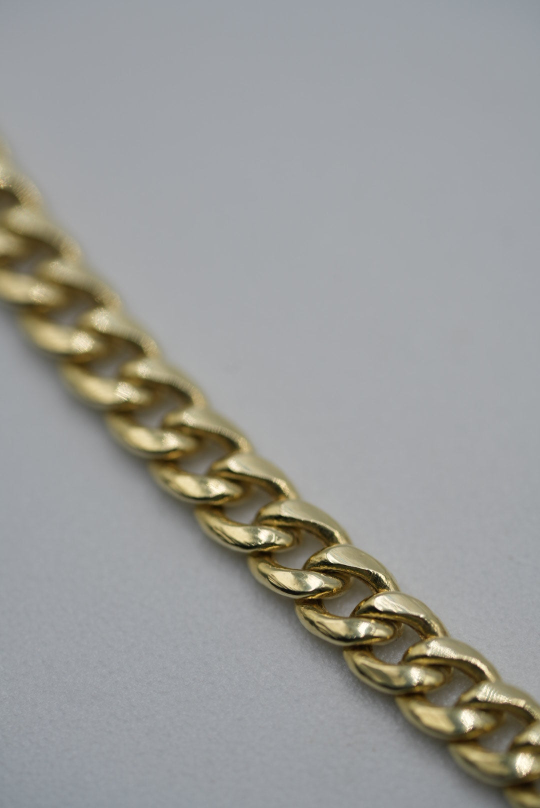 8.5” 5mm 10k Cuban Bracelet