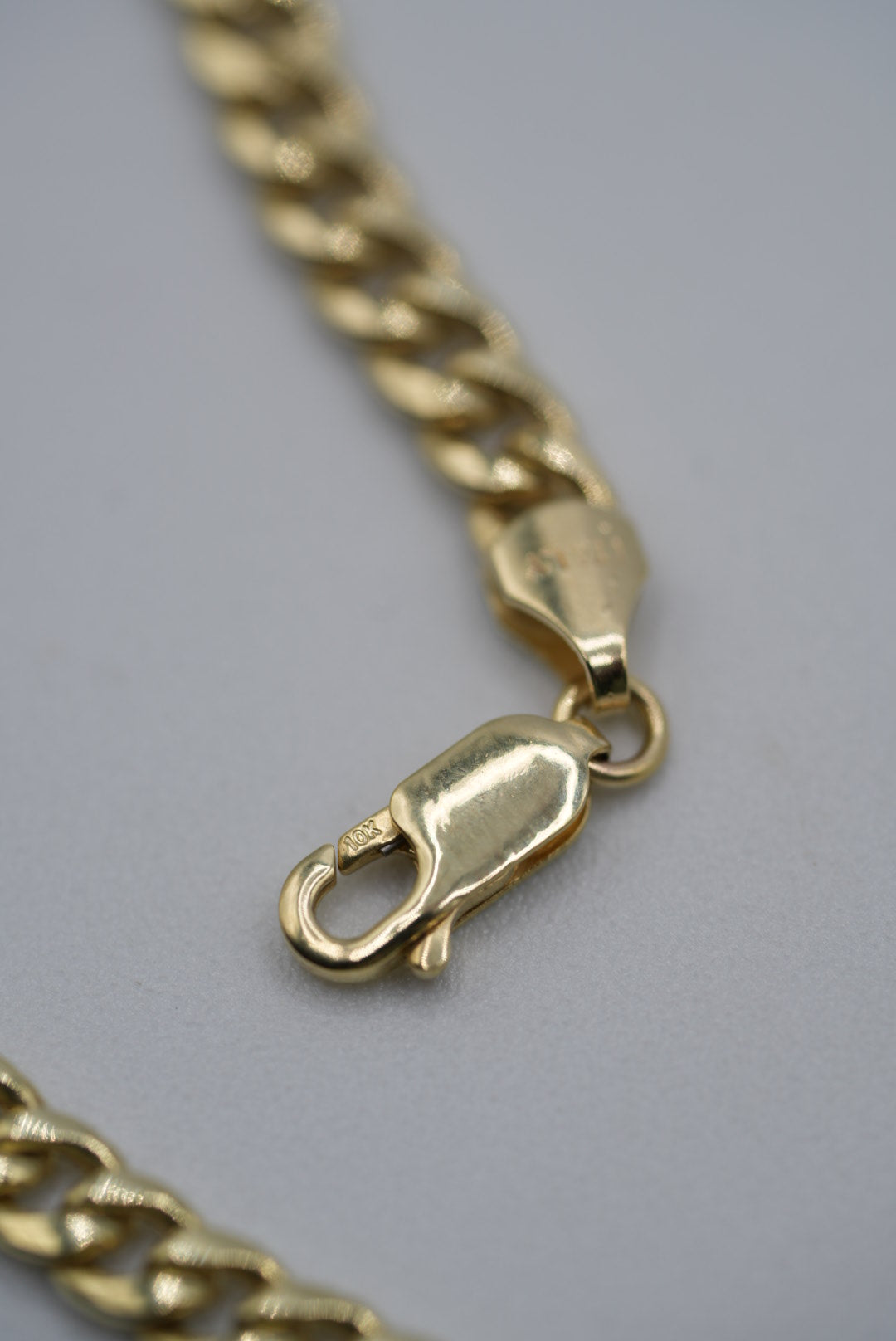 8.5” 5mm 10k Cuban Bracelet