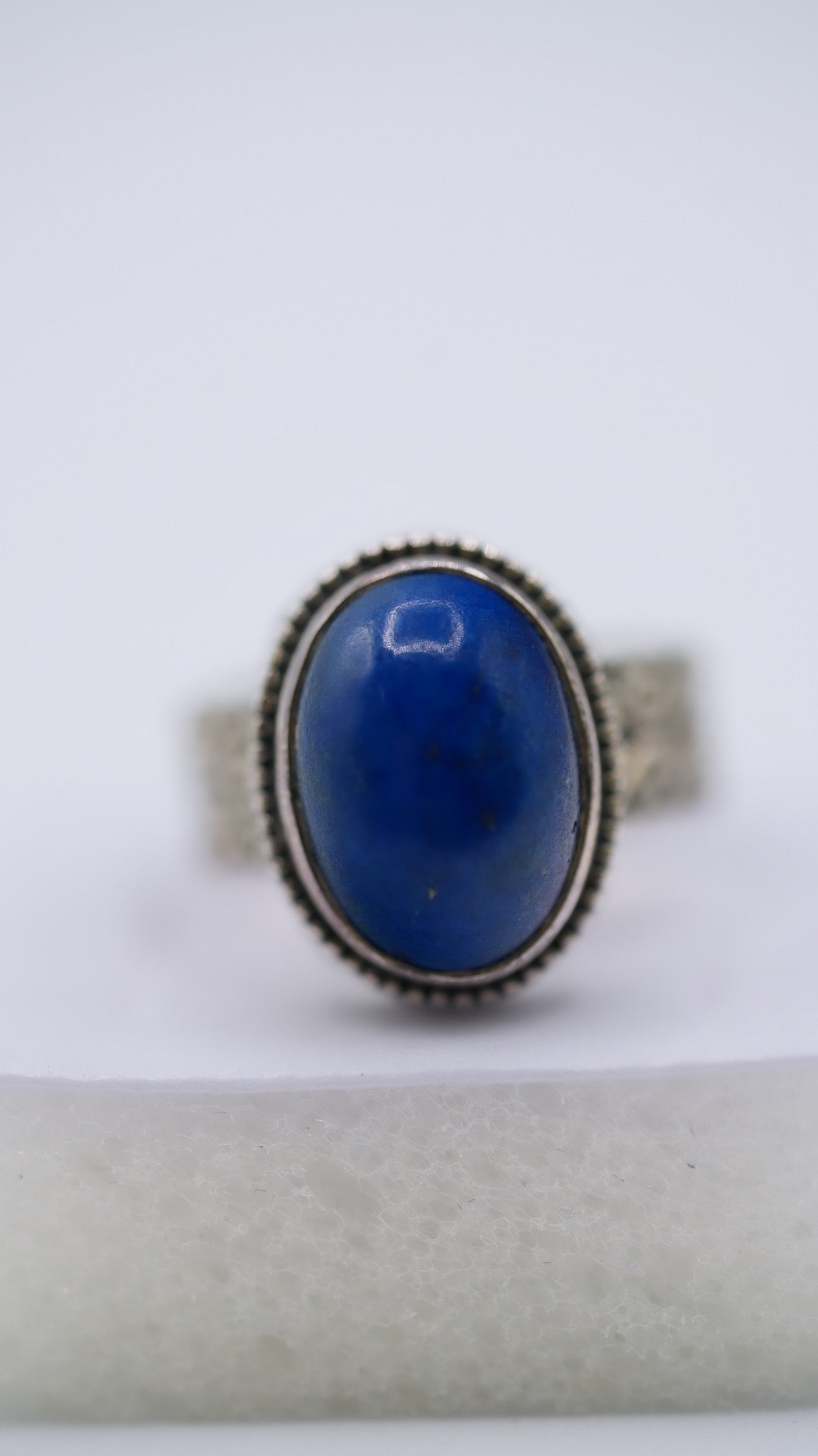 Lapis Lazuli Silver Ring