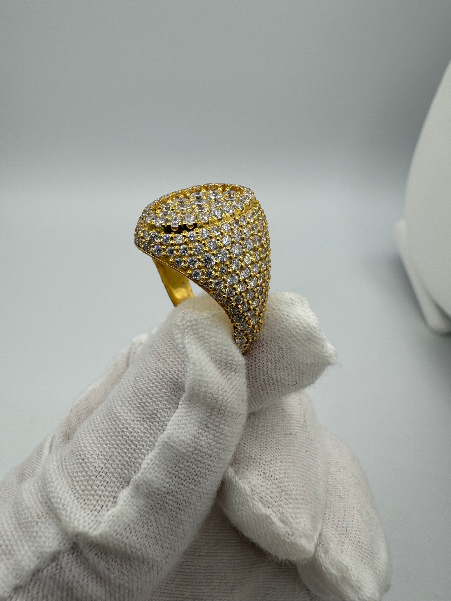 3.28ctw VVS-VS E-F 231 Diamonds 10k 14.36g Ring