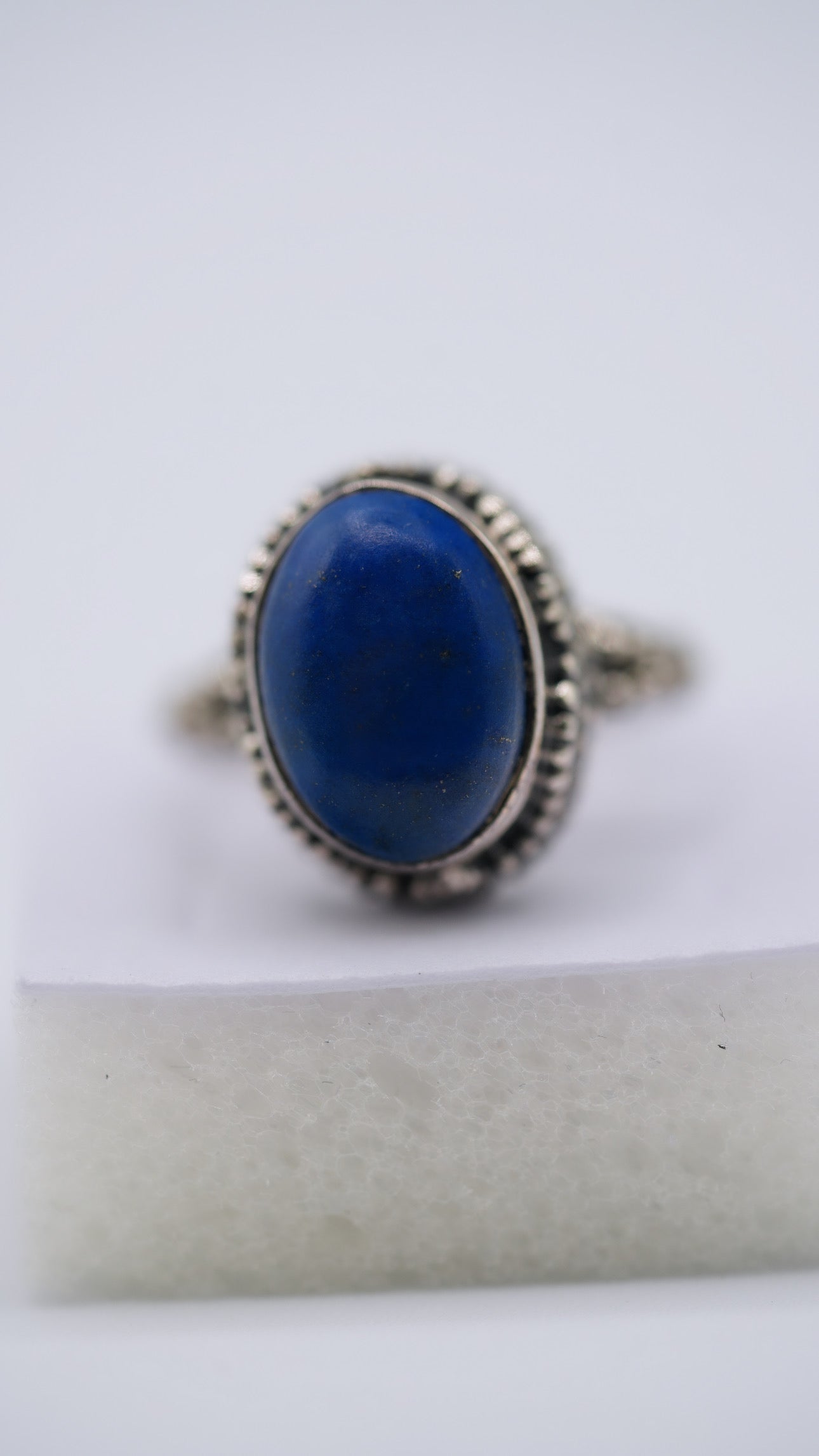 Lapis Lazuli Silver Ring
