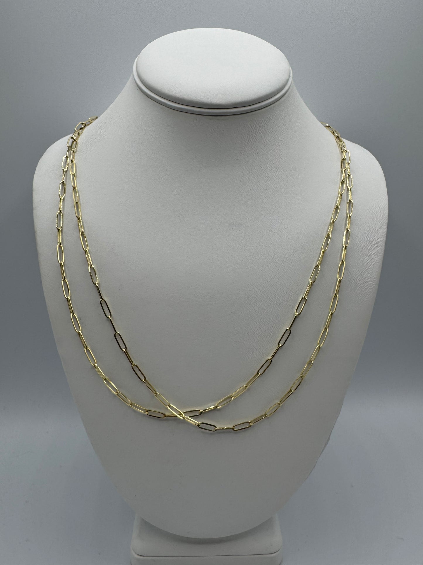 3mm 14k Paperclip