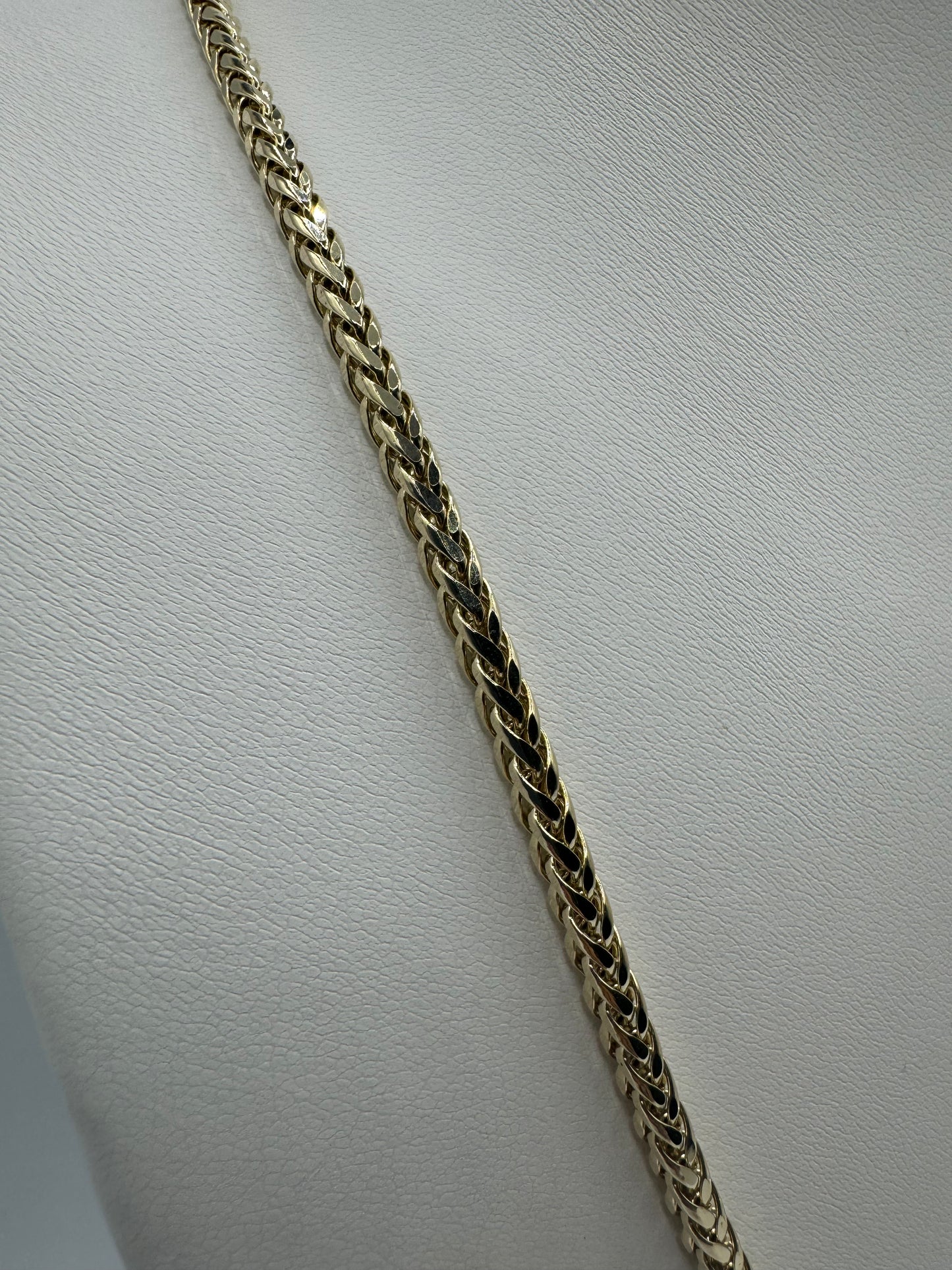 22” 10kt Gold 4mm Palm Link