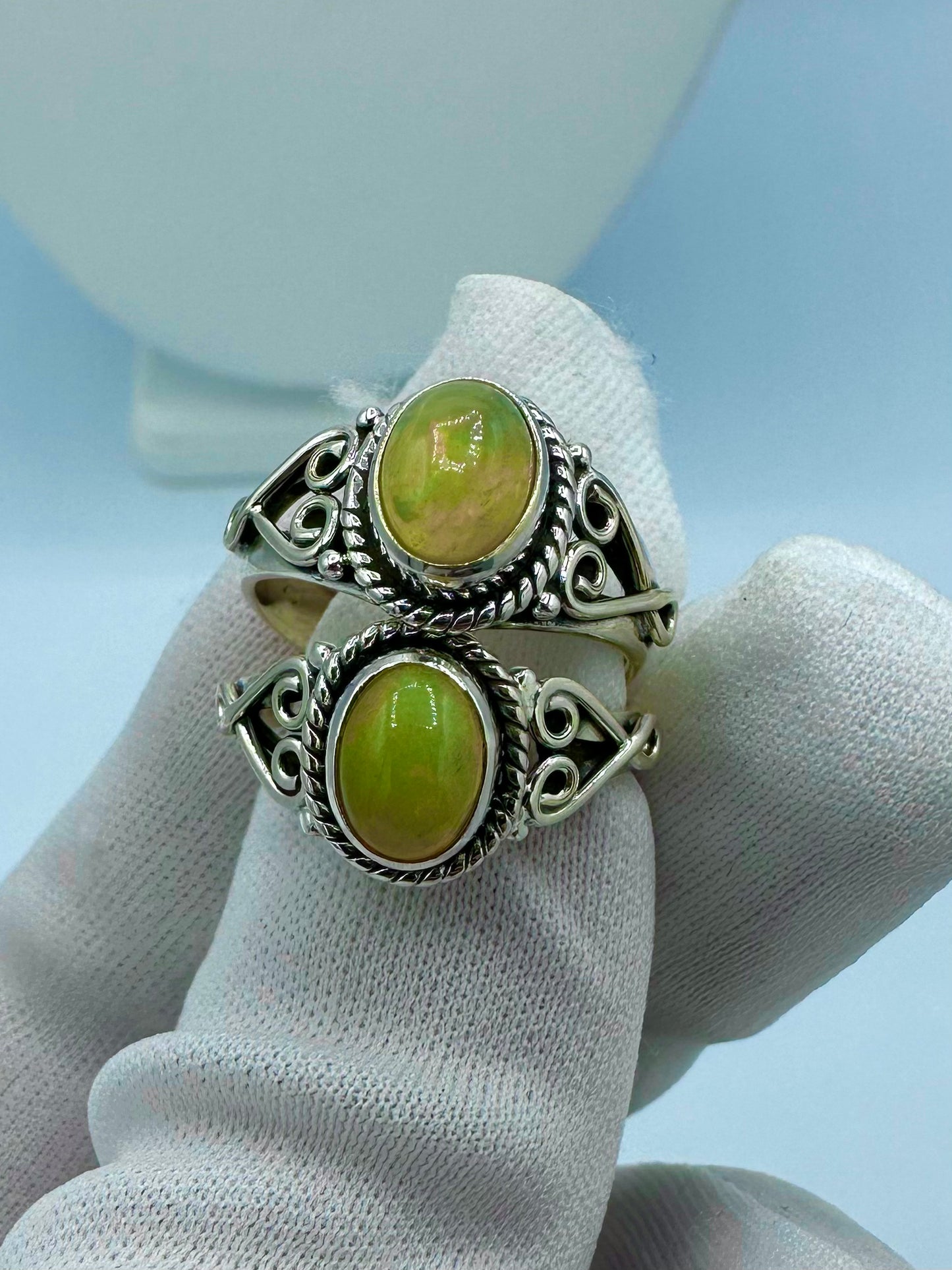 Opal Silver Ring from Mumbai