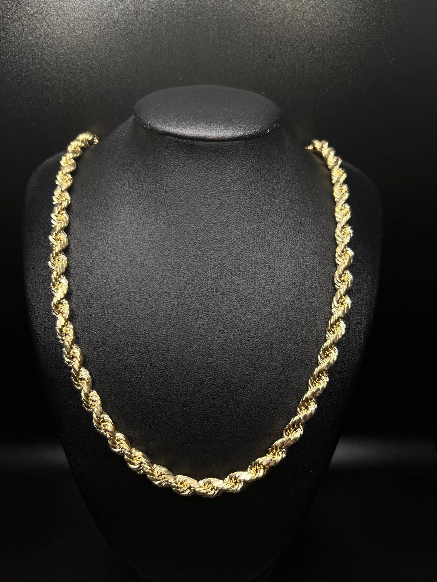22” 6.2mm 10kt Gold Rope