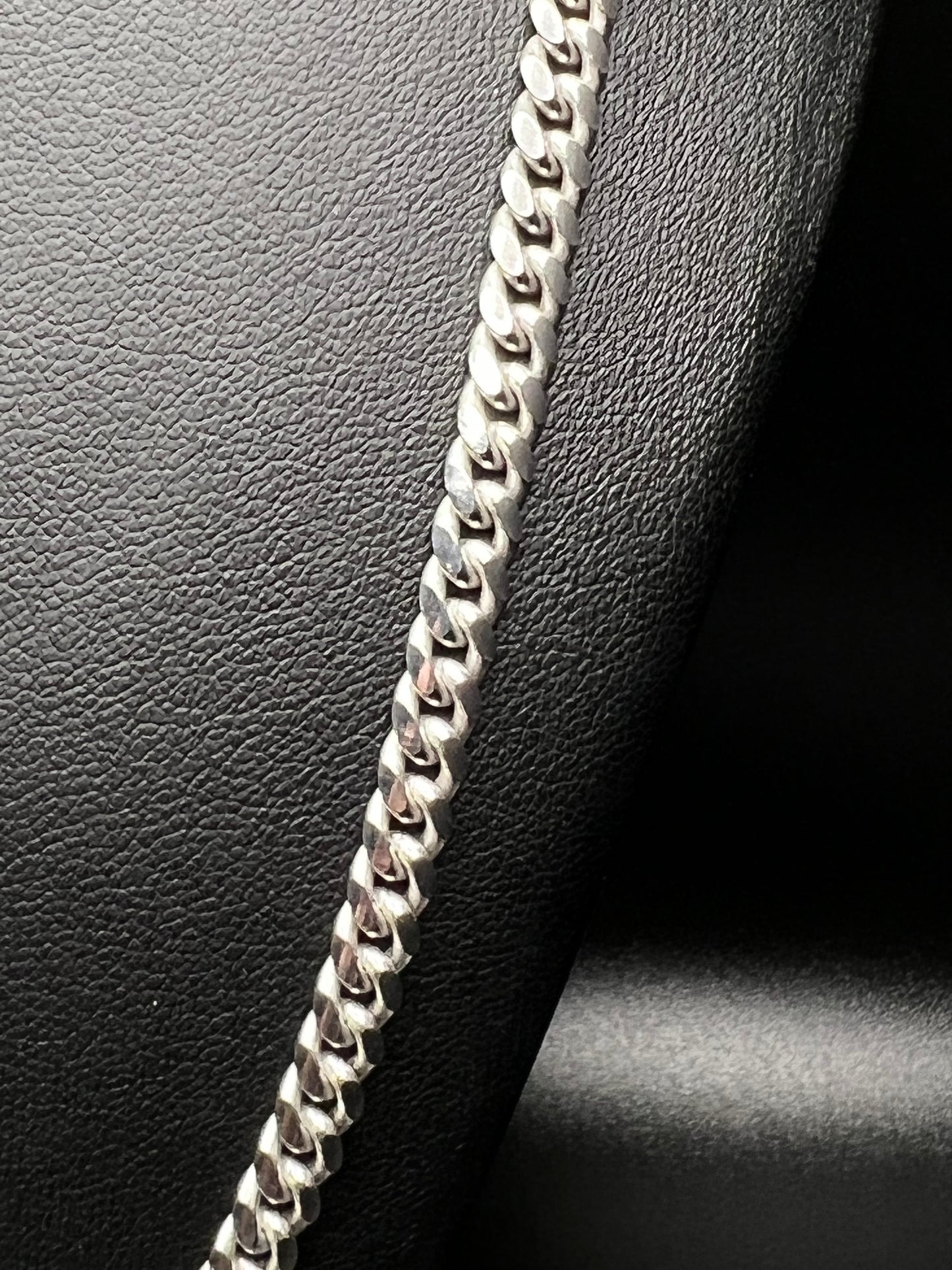 24” 5mm Silver Cuban