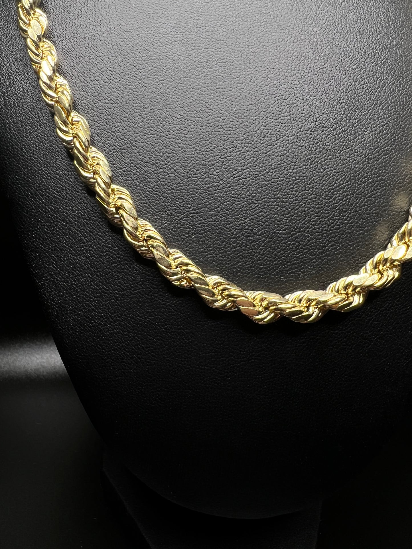 22” 6.2mm 10kt Gold Rope