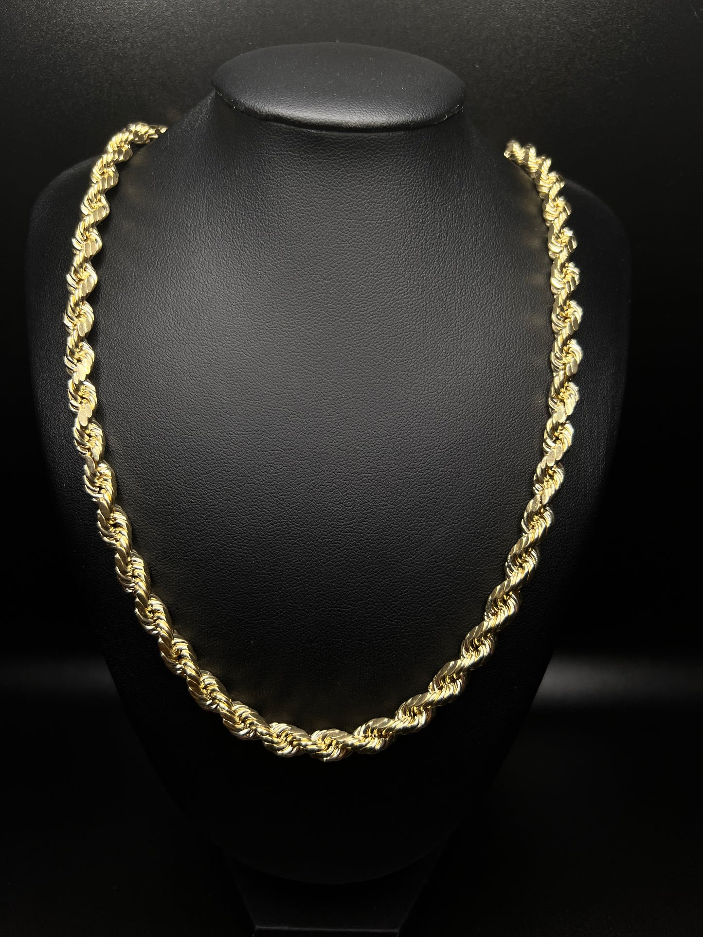 22” 6.2mm 10kt Gold Rope