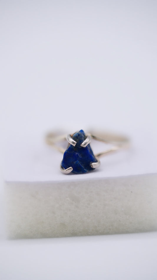 Lapis Lazuli Silver Ring