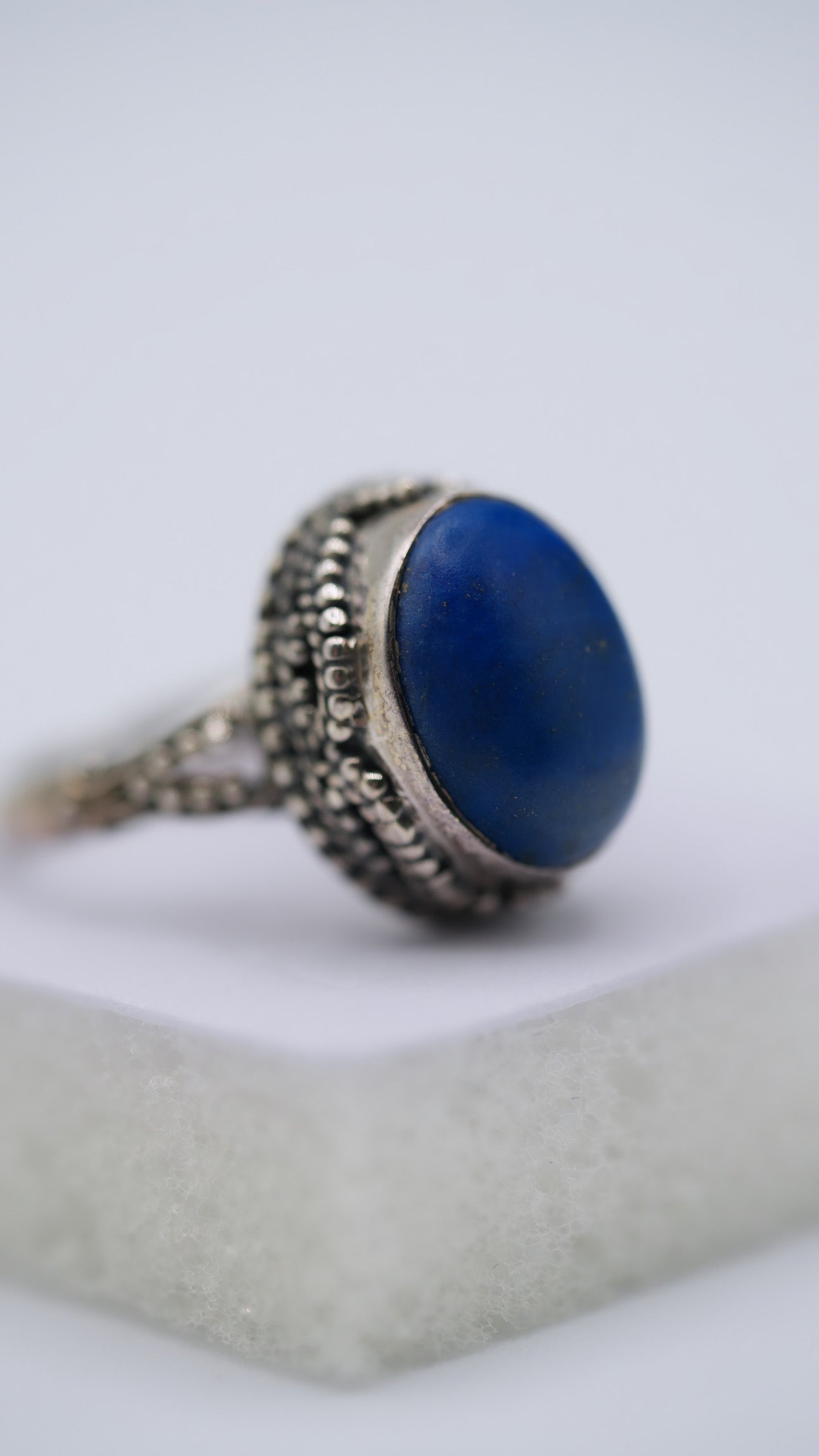 Lapis Lazuli Silver Ring