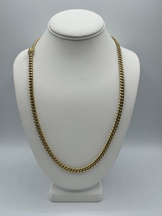 24” 6.3mm 10k Cuban Preowned