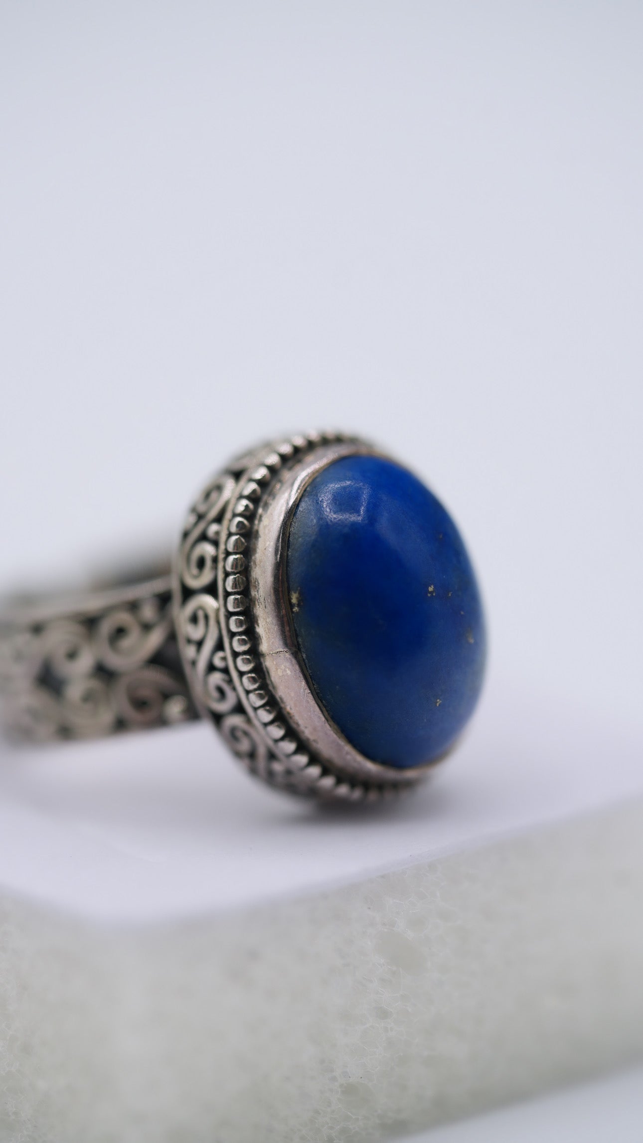 Lapis Lazuli Silver Ring