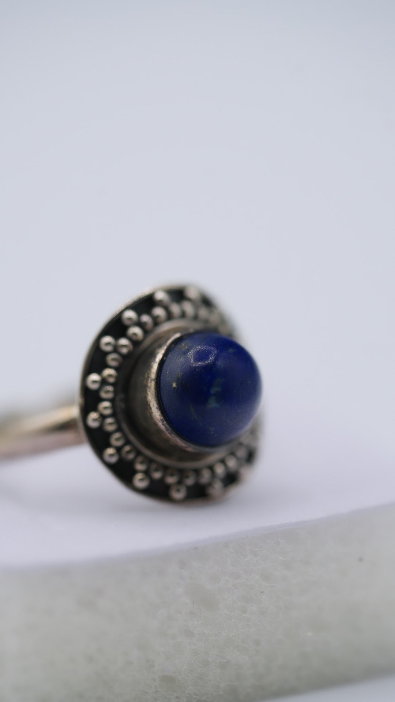 Lapis Lazuli Silver Ring