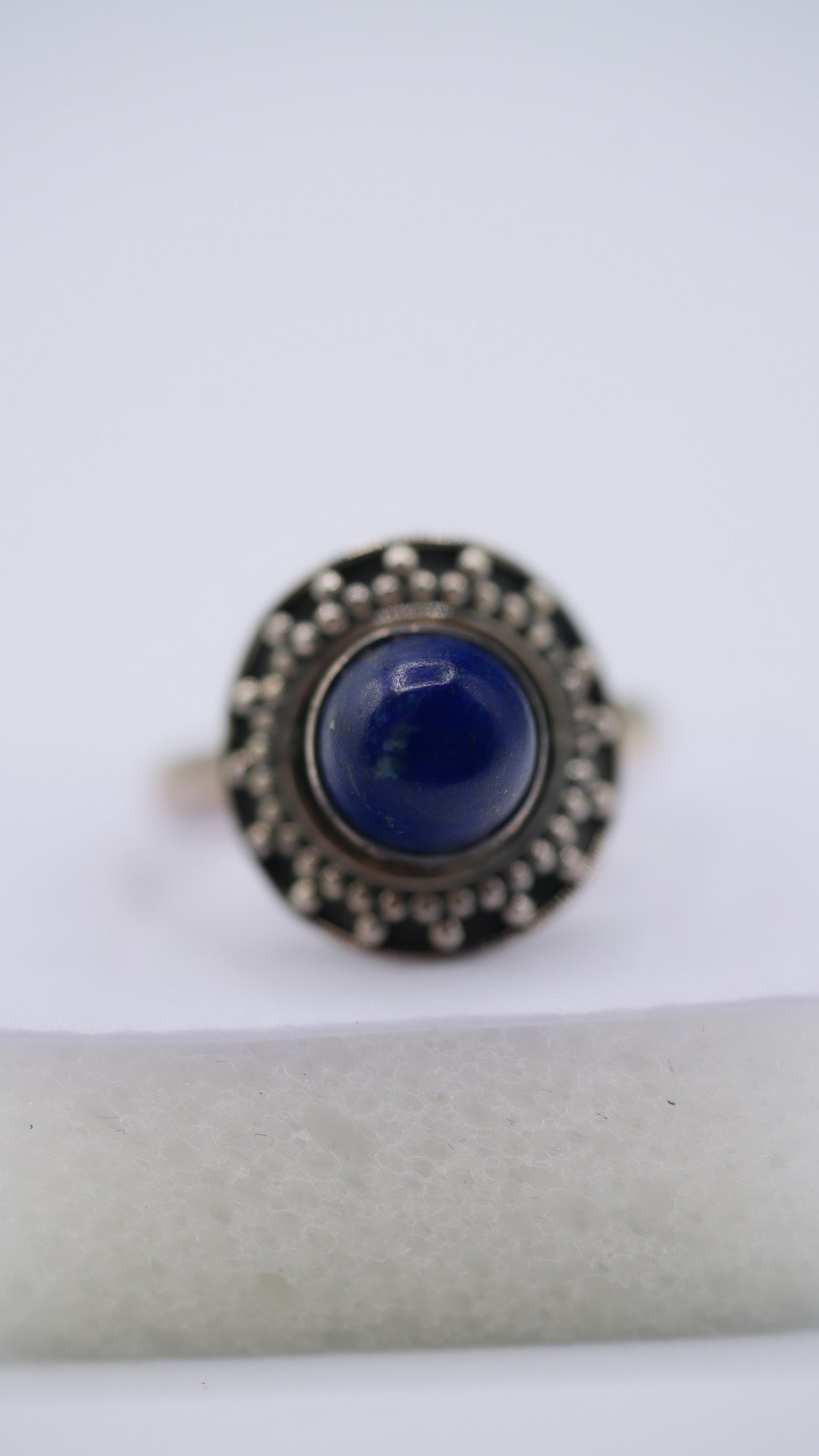 Lapis Lazuli Silver Ring