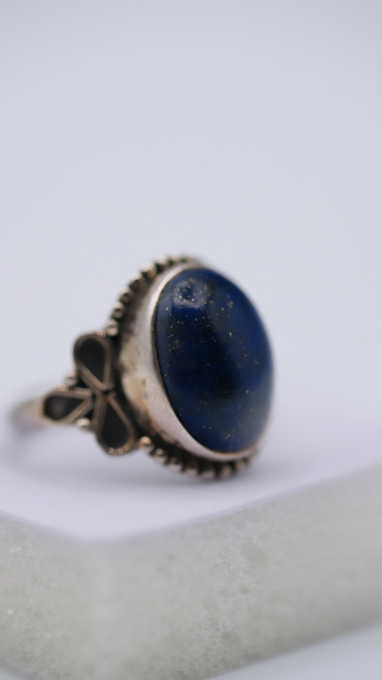 Lapis Lazuli Silver Ring