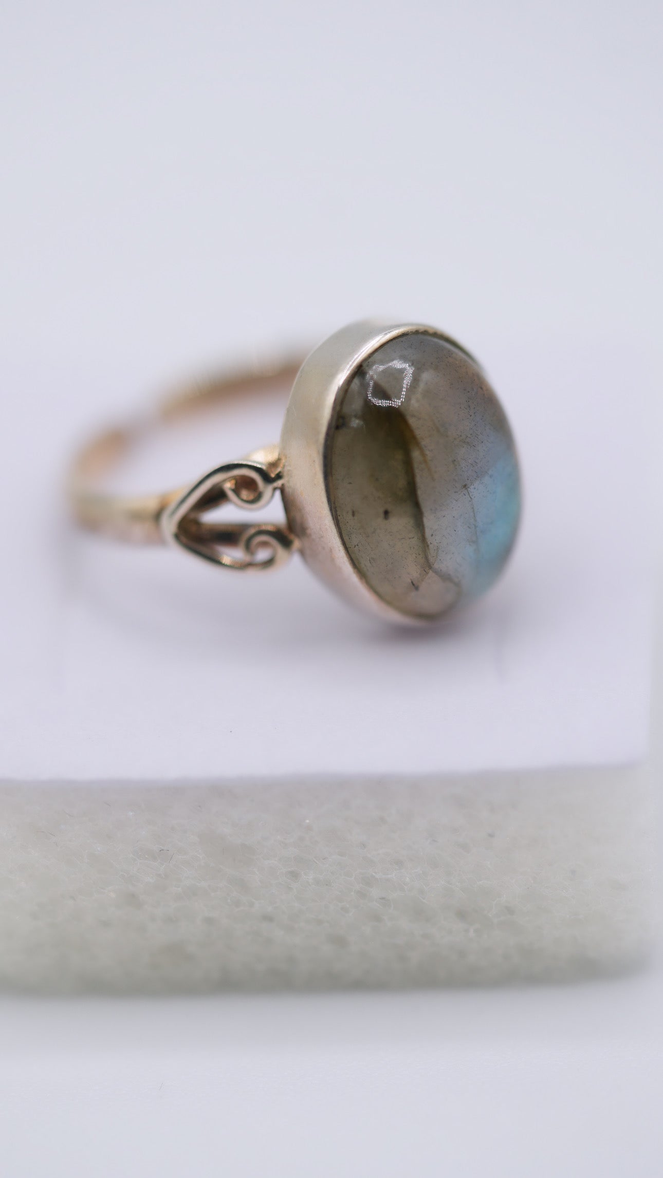 Labradorite Silver Ring