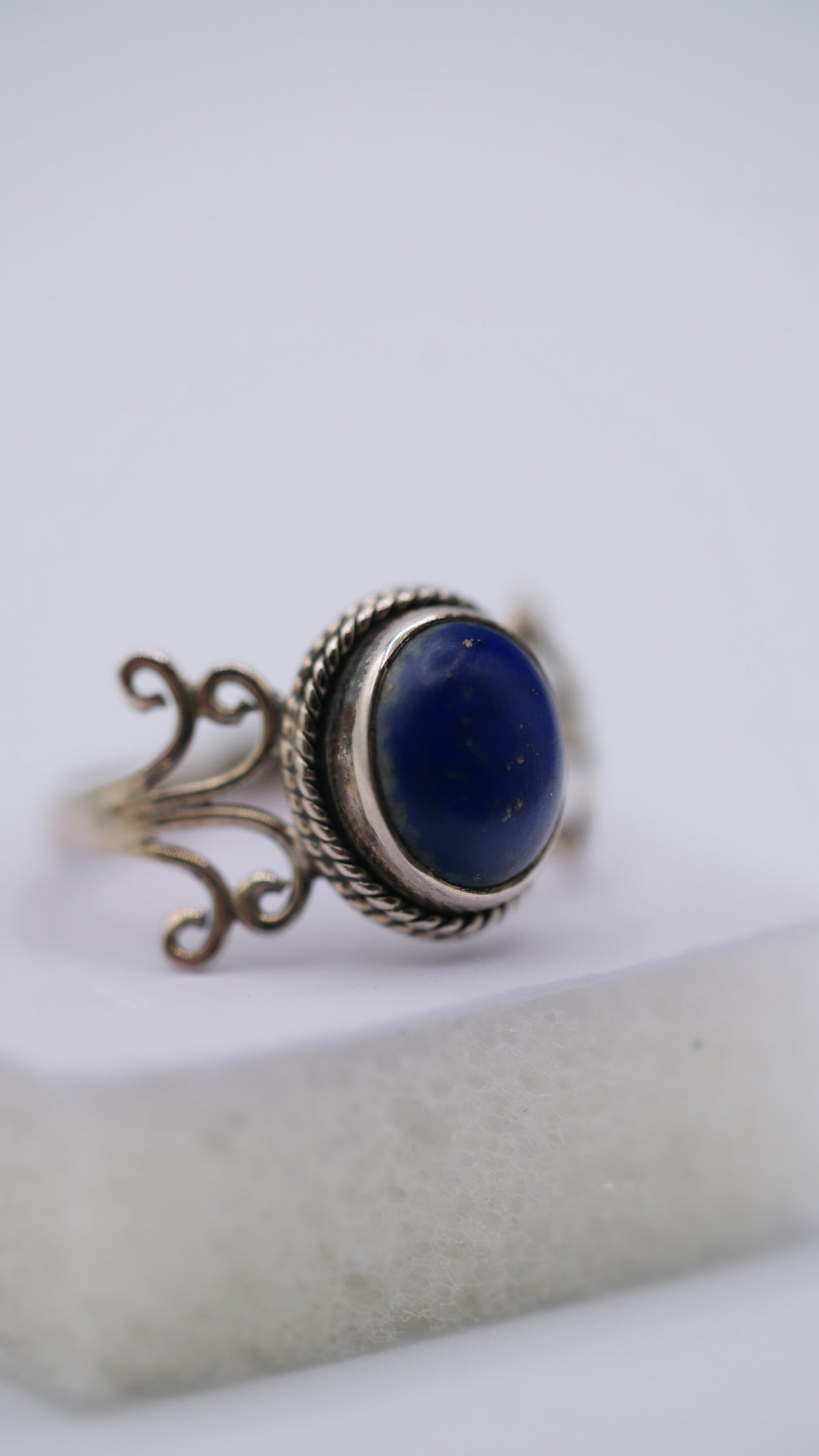 Lapis Lazuli Silver Ring