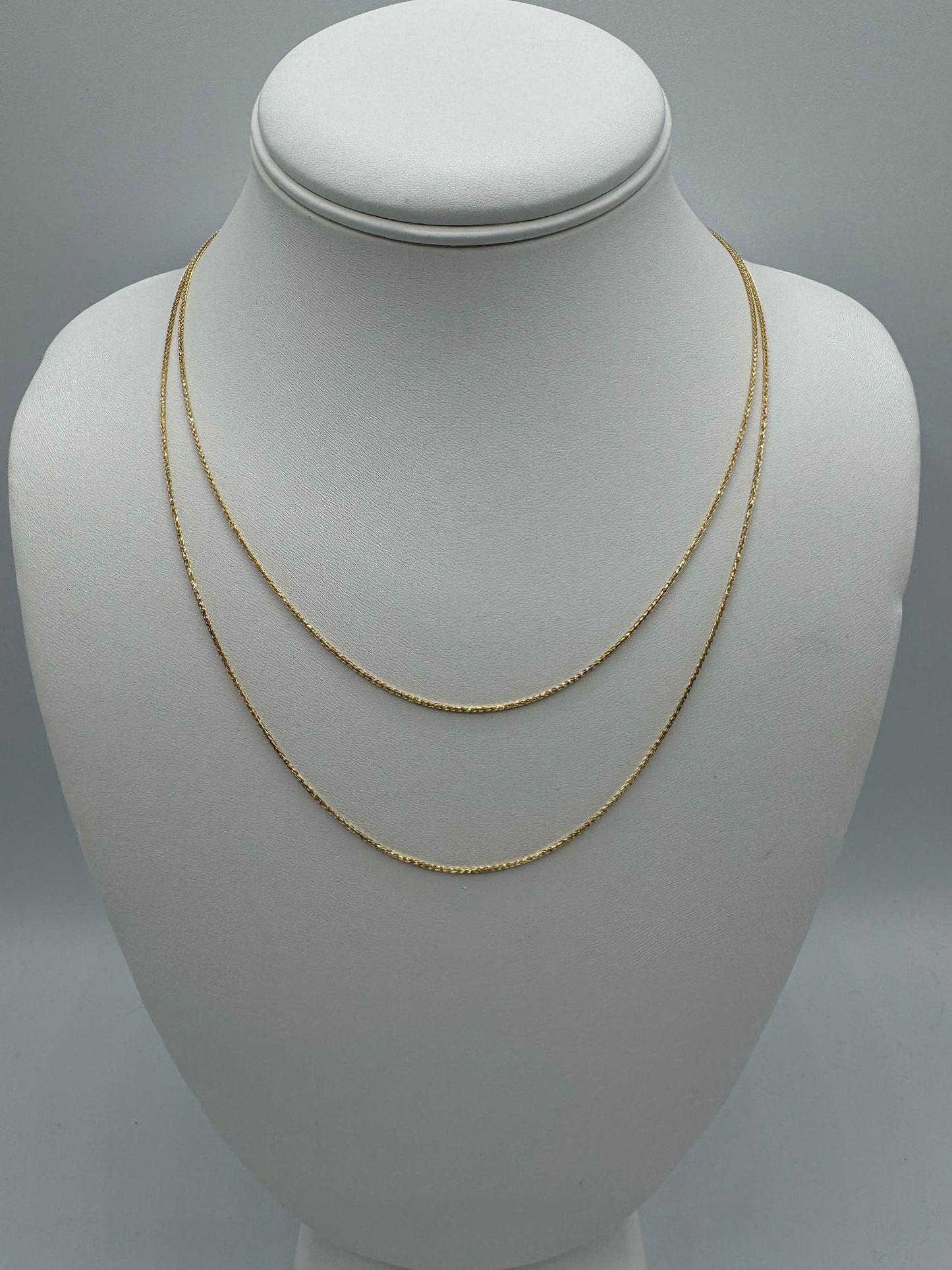 18k Wheat Necklaces