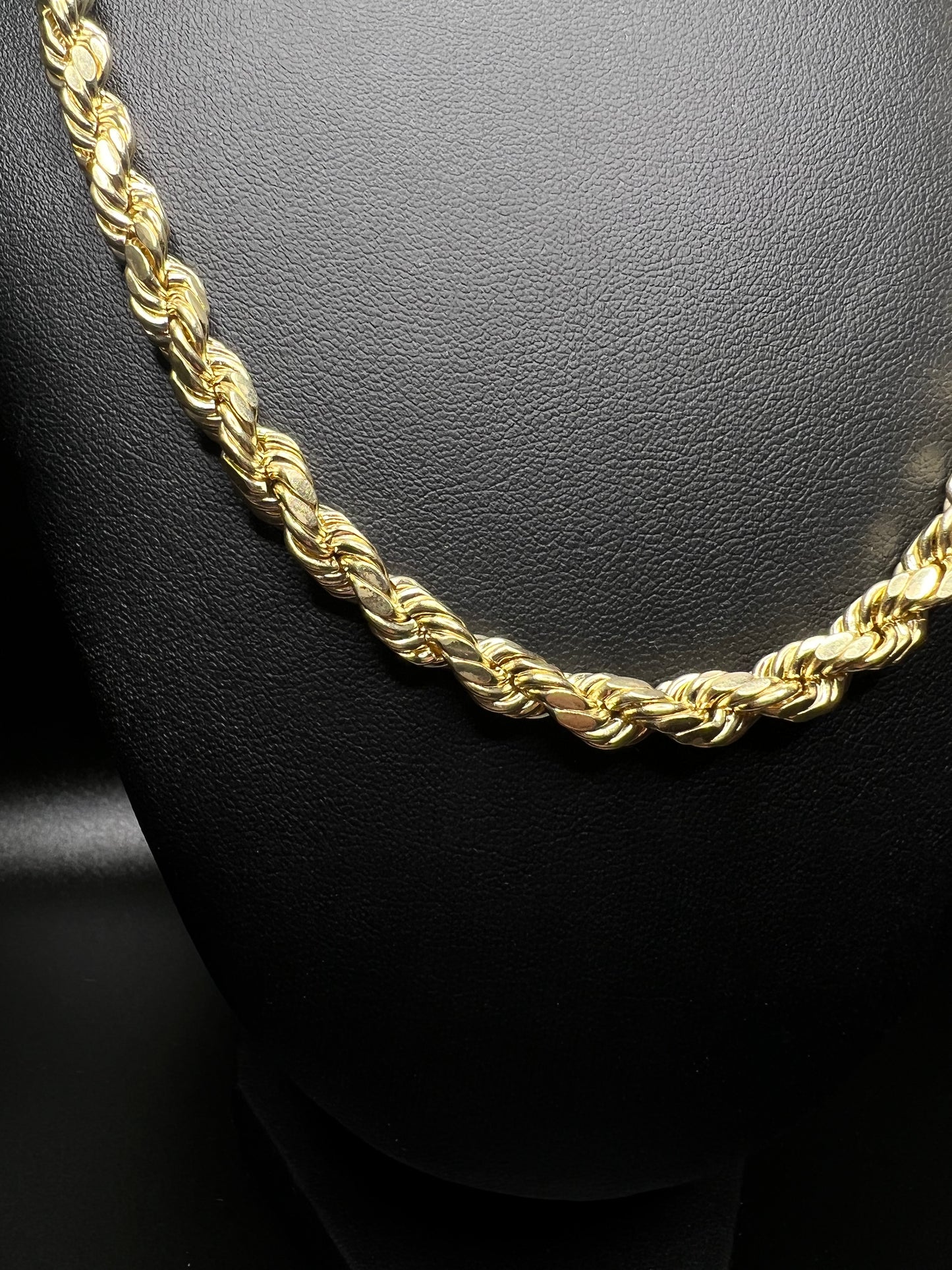 22” 6.2mm 10kt gold rope